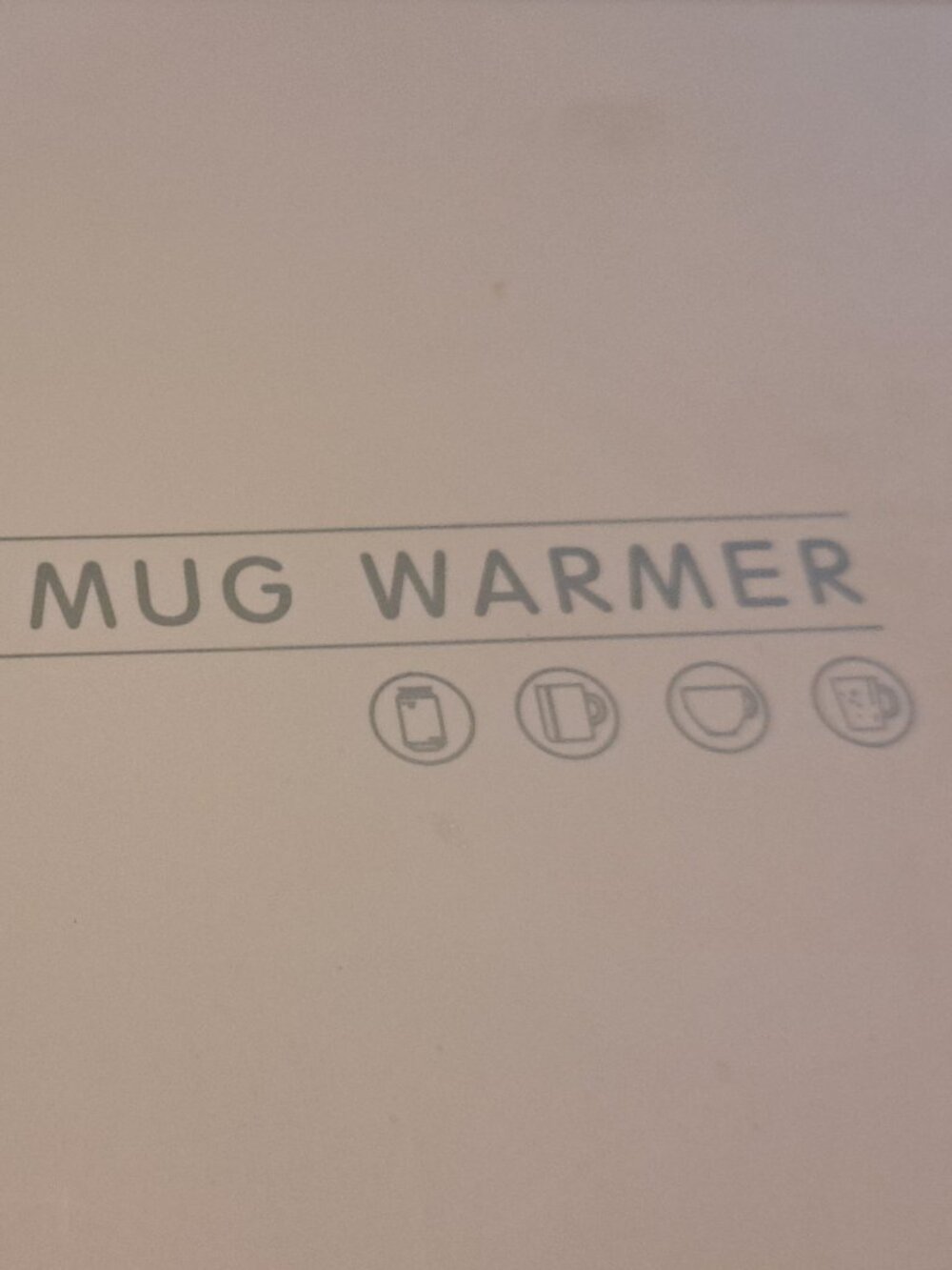 SMART COFFEE MUG WARMER IN THE COLOR BLACK